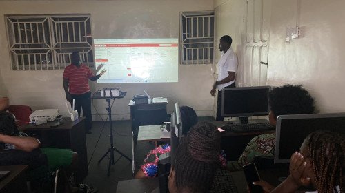 Day 2: Staff Training on Lesson Planning Using the School Management System at Blessed Kids International Schoo